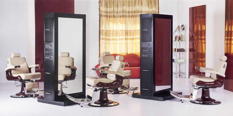 Salon Stations, Cabinets