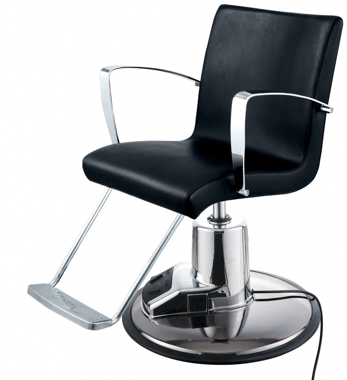 "SALLY" Salon Styling Chair w/ Electric Round Base Salon Chair