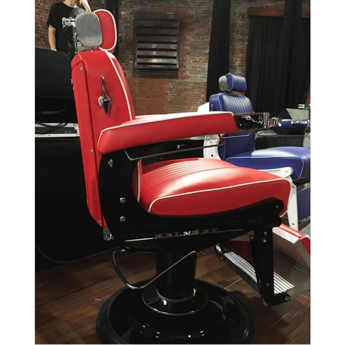 TAKARA BELMONT B225 "ELITE BLACK" Barber Chair TAKARA