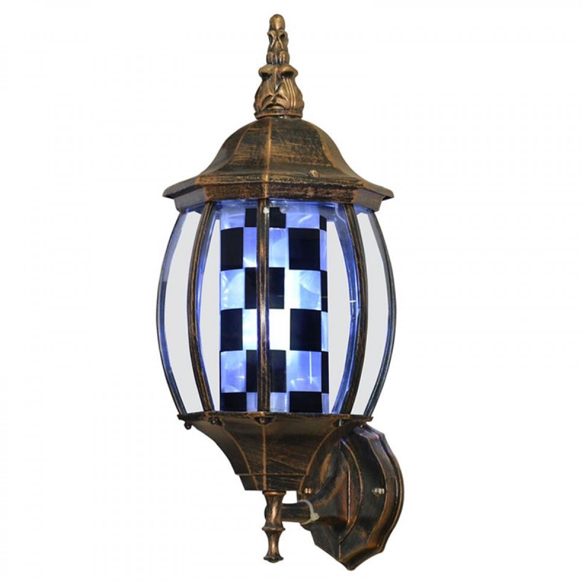 "BRONZE" Rome LED Barber Pole Porch Light 