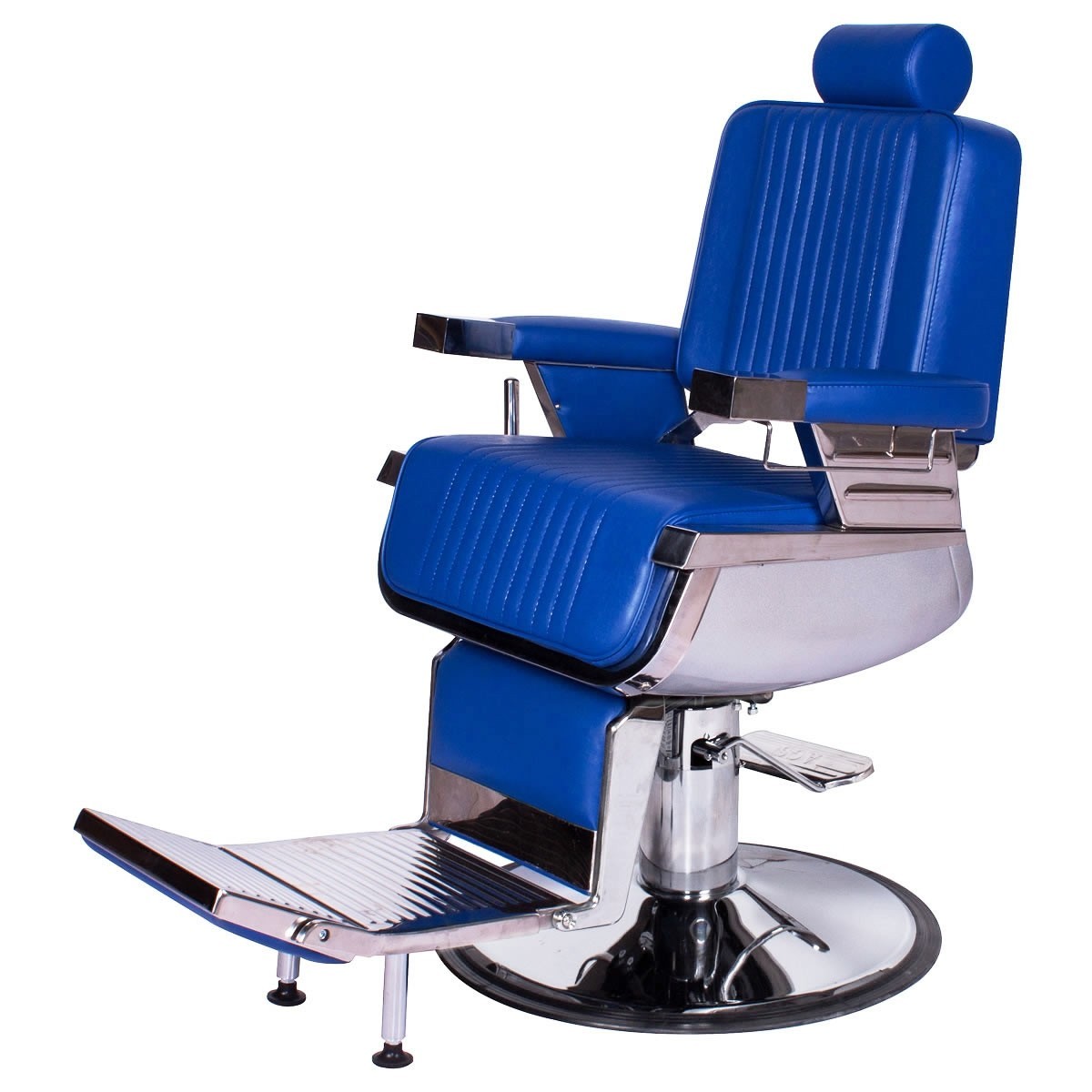 "CONTINENTAL" Barber Chair in Cobalt Blue