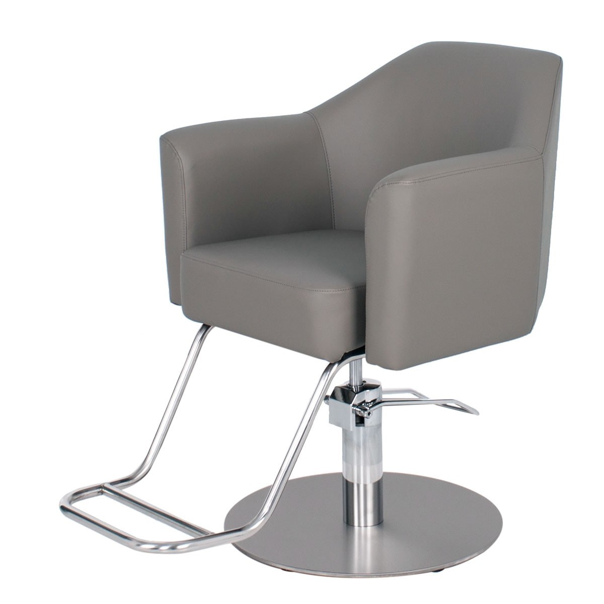 "AUSTIN" Salon Styling Chair in Soft Grey 