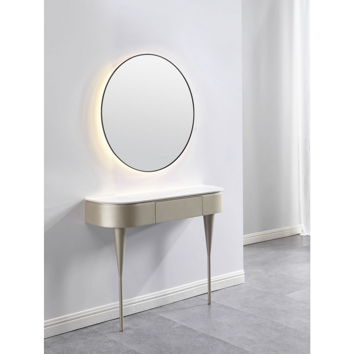 "FUJI" Salon Mirror with LED Light 