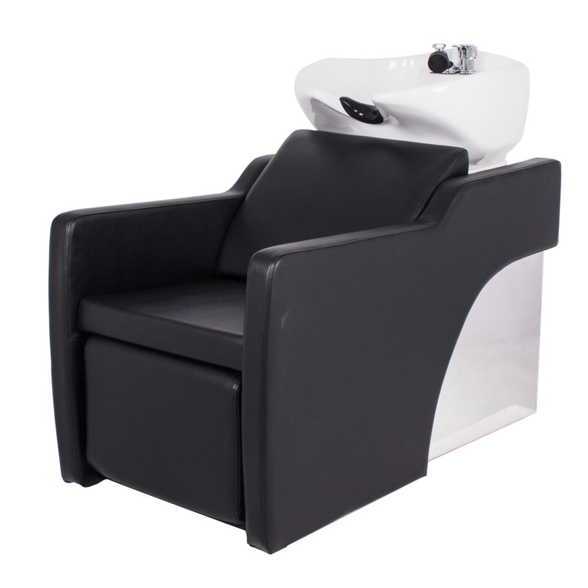 "LONG BEACH" Luxury Shampoo Backwash Unit With Stainless Base 