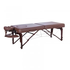 Lightweight Wooden spa folding massage bed adjustable 