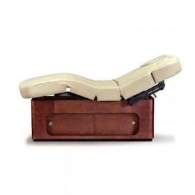 Salon Furniture Type and Genuine/Synthetic Leather Material best electric wood massage bed