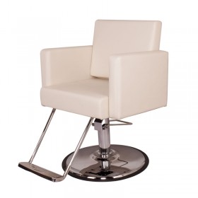 "CANON" Salon Styling Chair in white 