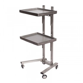 "STACKER" foldable stack salon Cart trolley - Stainless steel