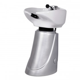 "ATLANTIC" Shampoo Backwash Pedestal with Silver Base