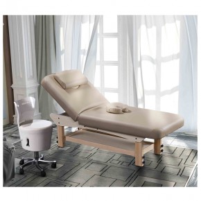 China Wholesale Solid Wooden Thai Massage Bed High Quality Adjustable Full Body Beauty Massage Table With Storage