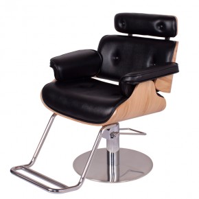 "COCOA" modern Styling Salon Chair in black