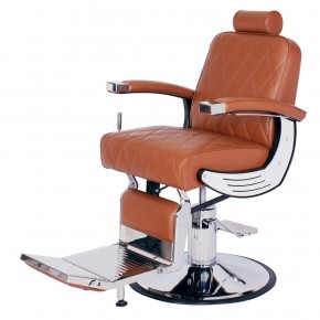 "BARAN" Heavy Duty Barber Chair in Chestnut