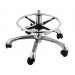 "ERATO" Hair Salon Stool with Footrest Ring